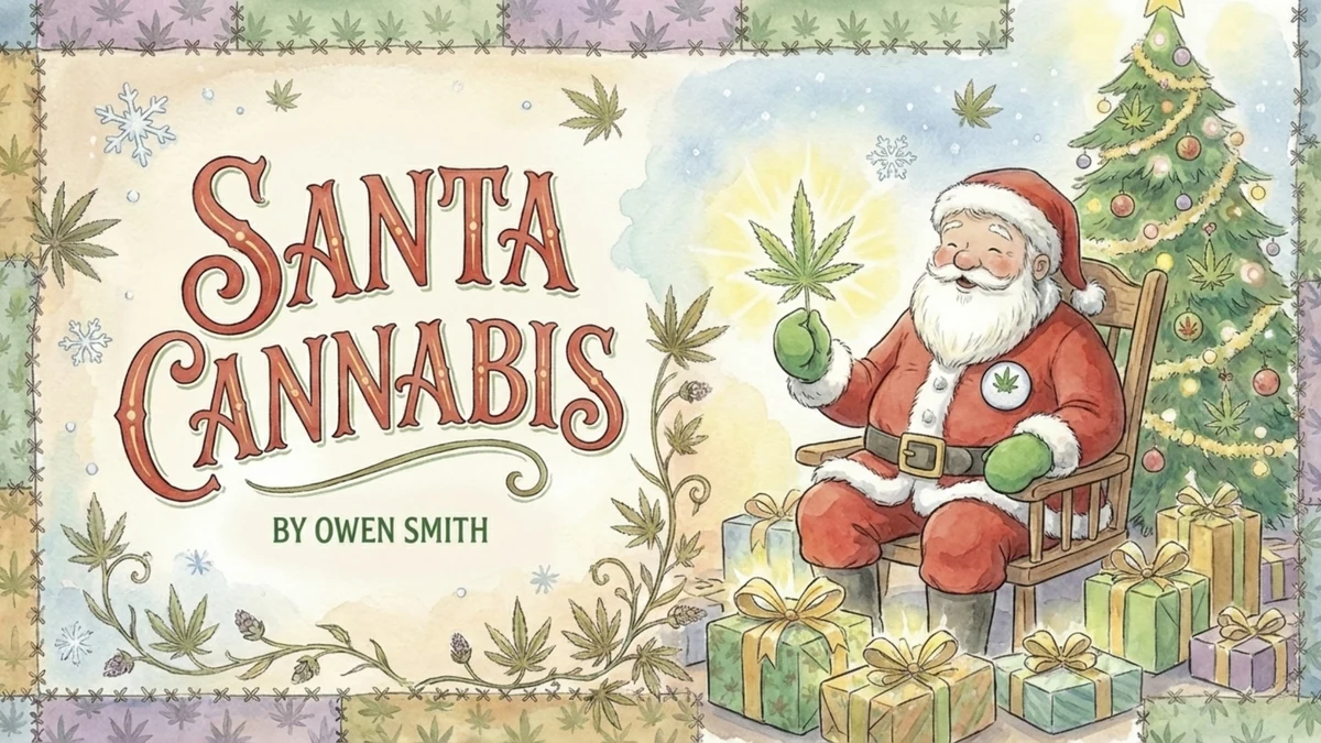 Cover of Santa Cannabis by Owen Smith
